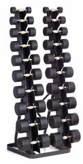 Rack Vertical de Doble Torre para Mancuernas | 10 Pares HAMPTON